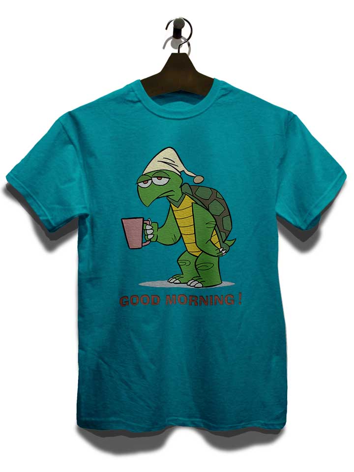 good-morning-turtle-t-shirt tuerkis 3