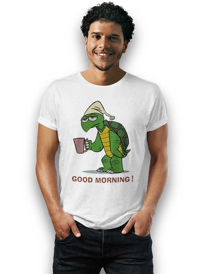 good-morning-turtle-t-shirt weiss 2