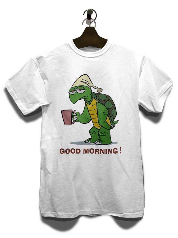 good-morning-turtle-t-shirt weiss 3