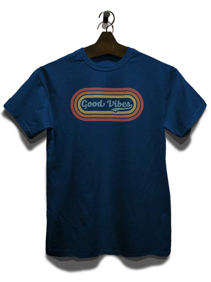 good-vibes-02-t-shirt dunkelblau 3