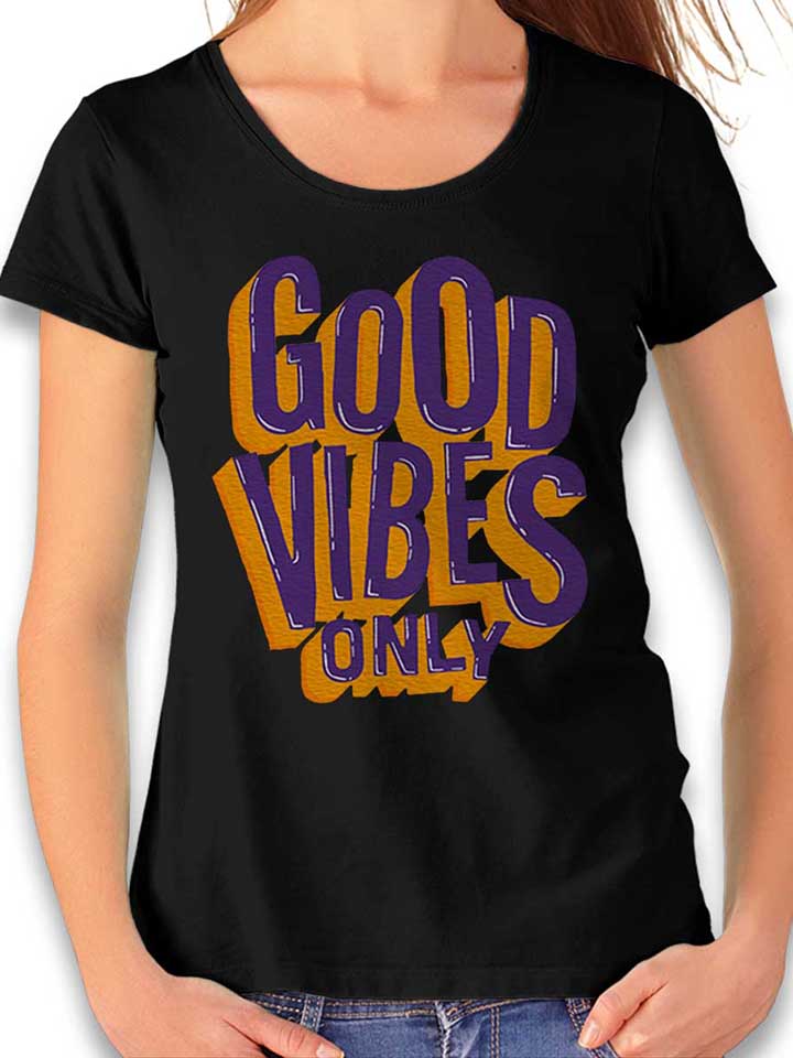 good-vibes-only-damen-t-shirt schwarz 1