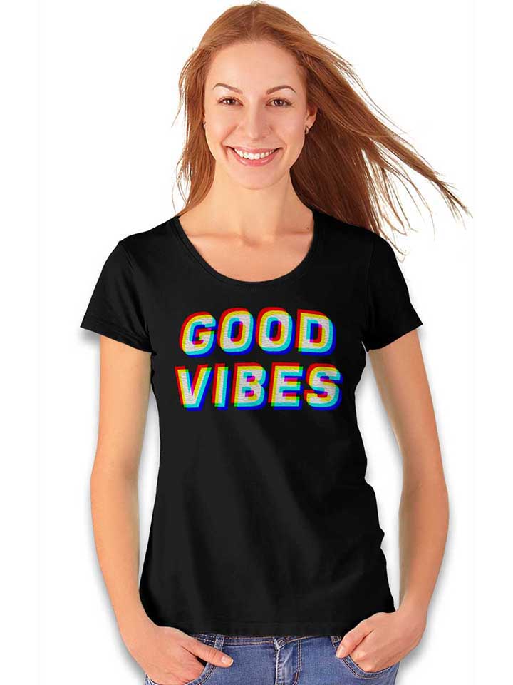good-vibes-damen-t-shirt schwarz 2