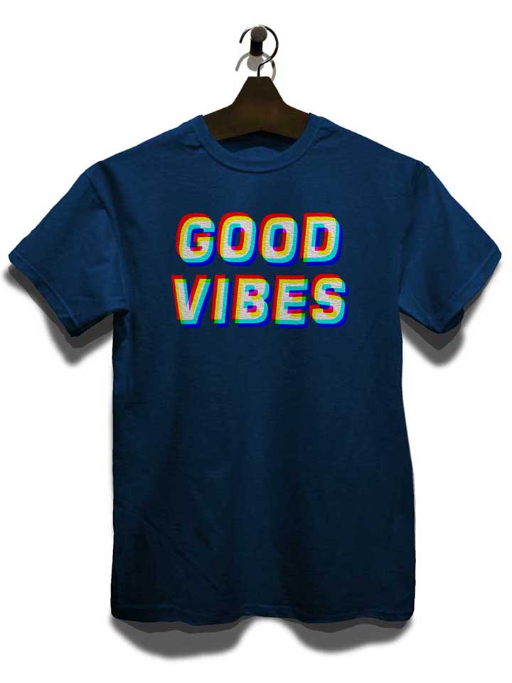 good-vibes-t-shirt dunkelblau 3