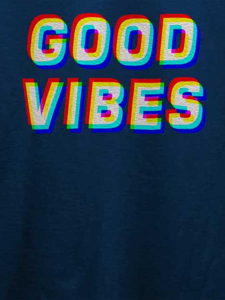 good-vibes-t-shirt dunkelblau 4