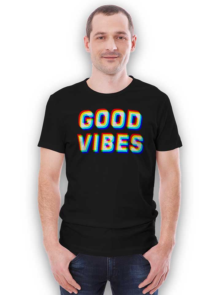 good-vibes-t-shirt schwarz 2
