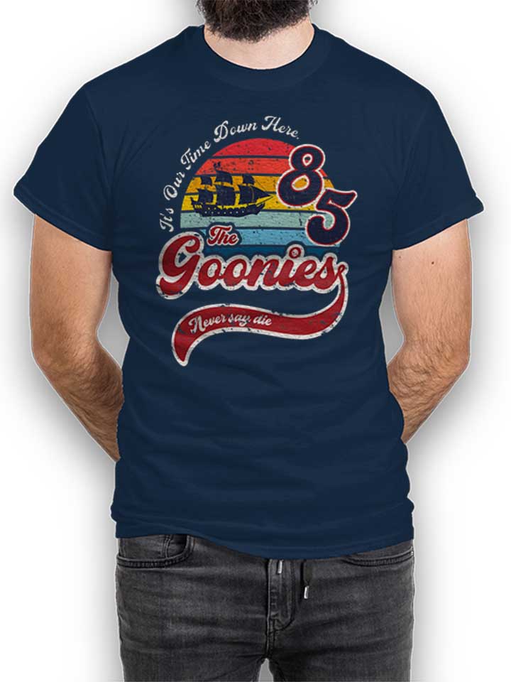 Goonies Never Say Die T-Shirt dunkelblau L