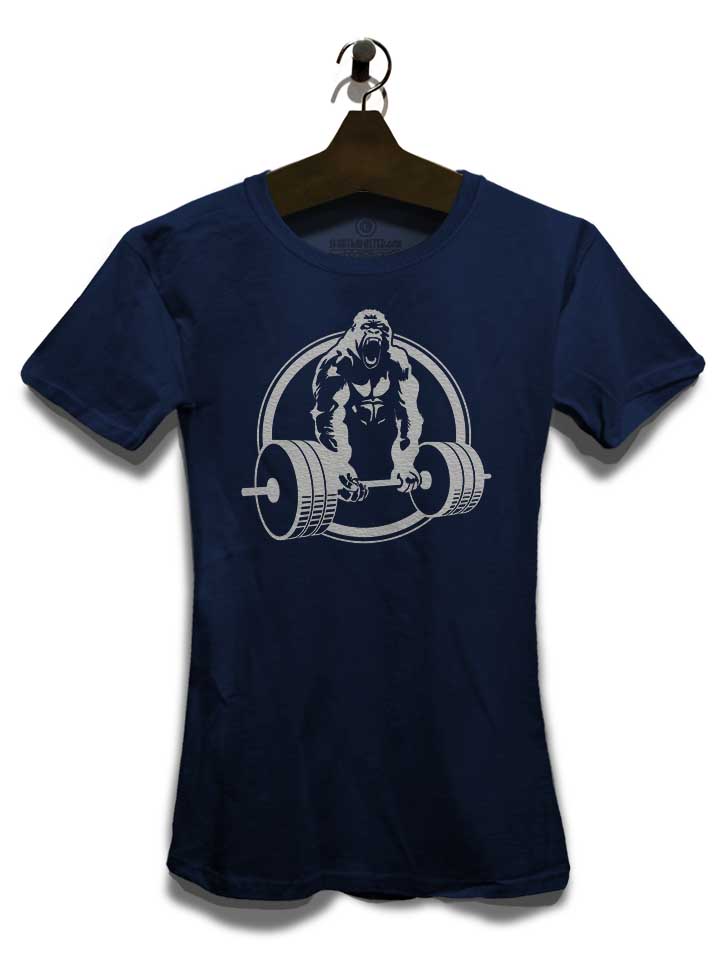 gorilla-lifting-fitness-damen-t-shirt dunkelblau 3