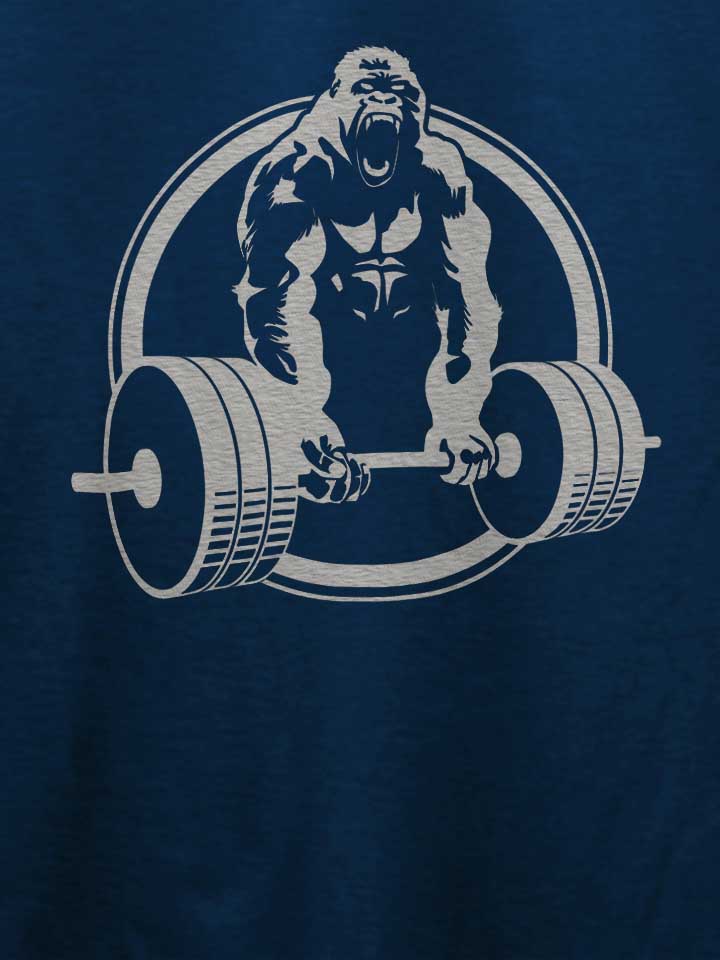 gorilla-lifting-fitness-t-shirt dunkelblau 4