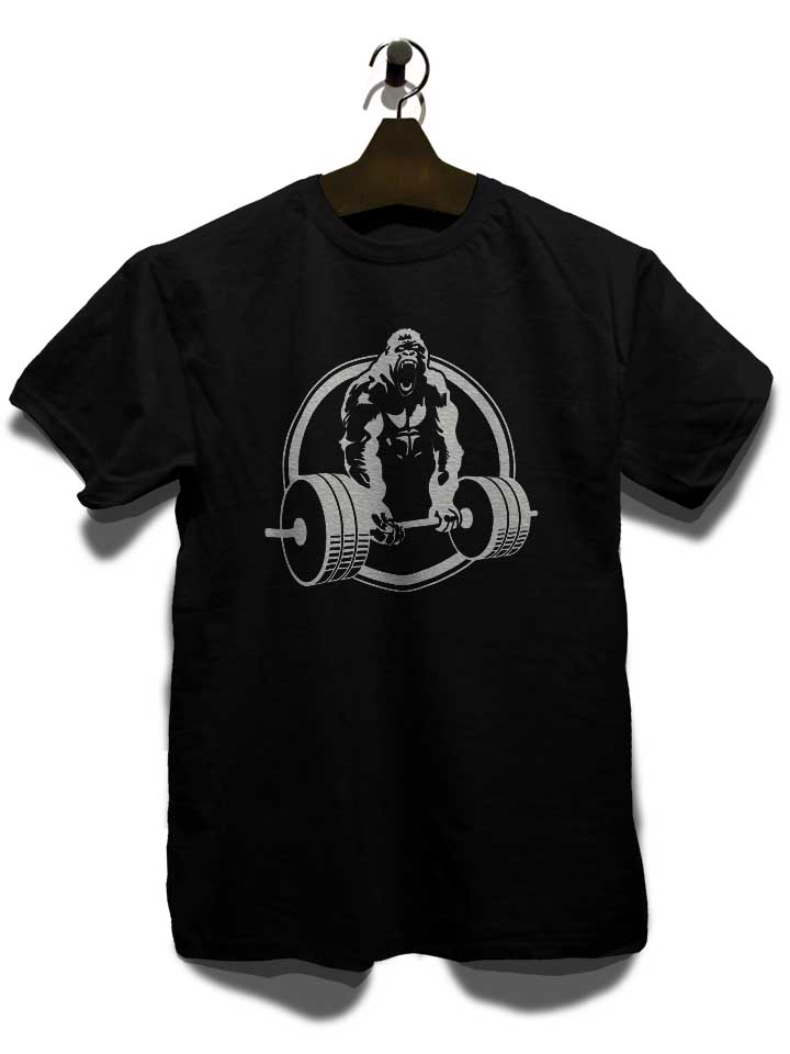 gorilla-lifting-fitness-t-shirt schwarz 3