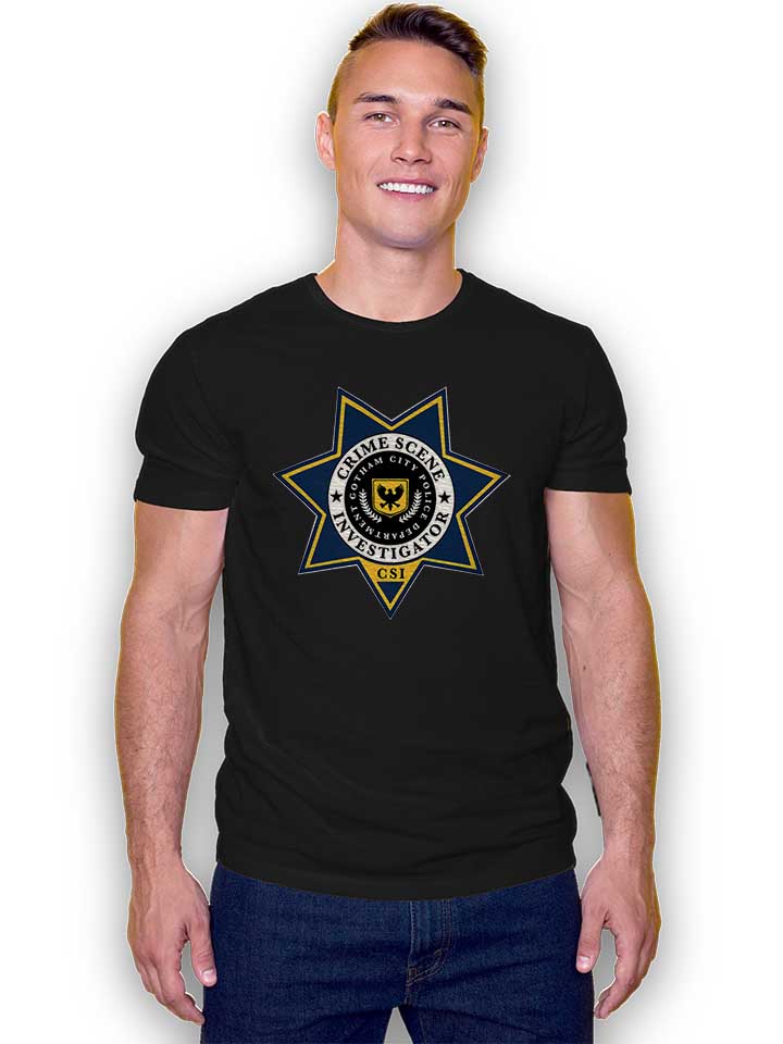 gotham-city-police-csi-t-shirt schwarz 2