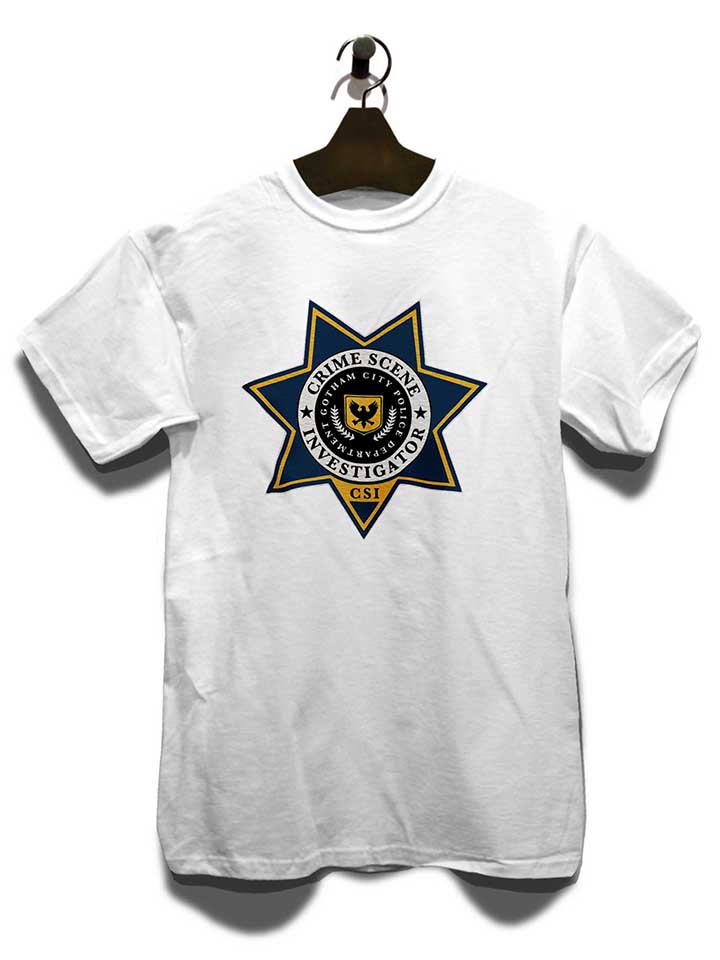 gotham-city-police-csi-t-shirt weiss 3
