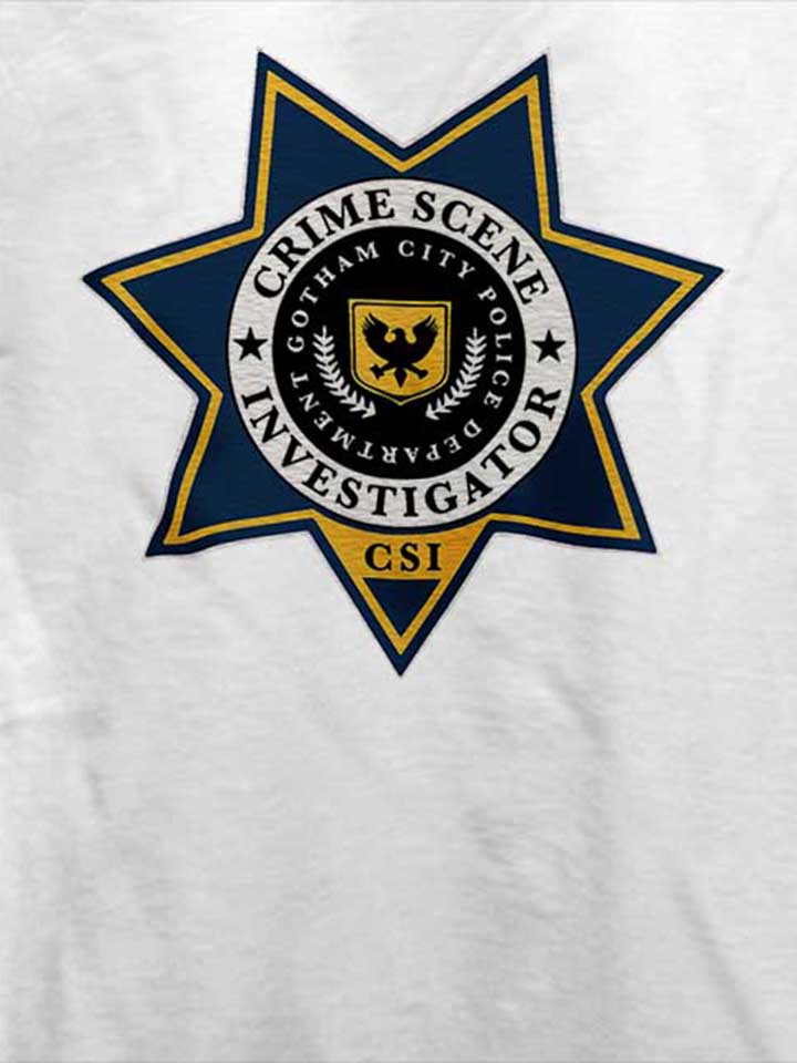 gotham-city-police-csi-t-shirt weiss 4