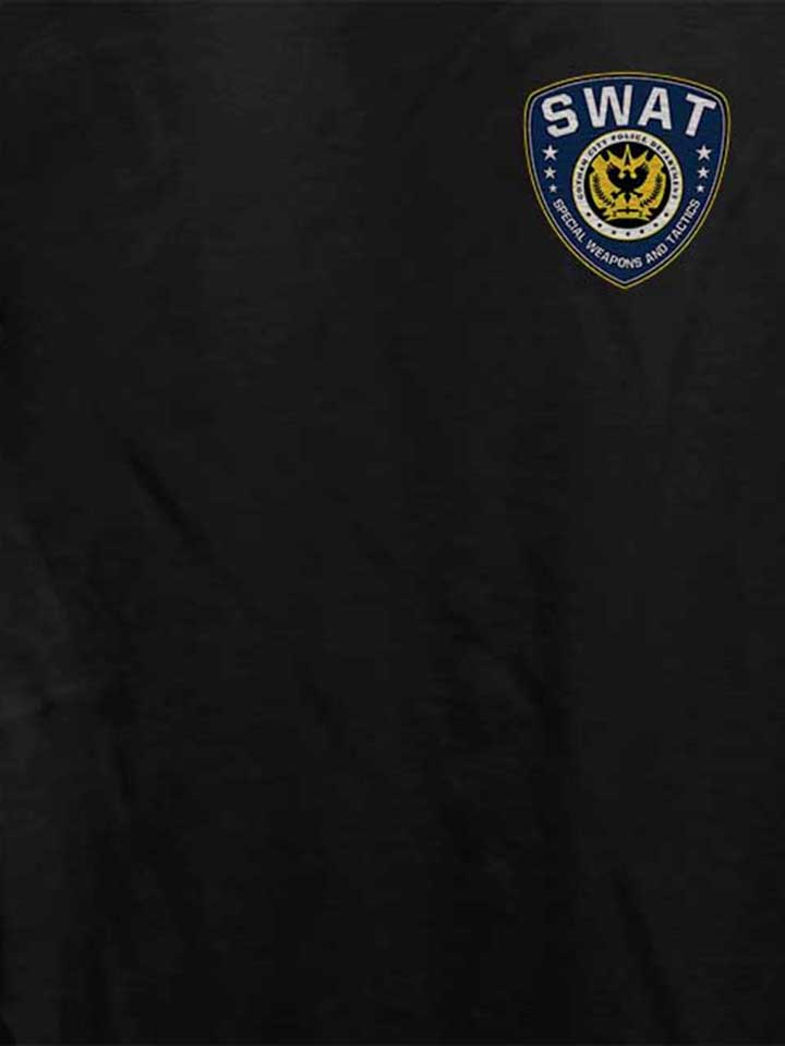 gotham-city-police-swat-chest-print-damen-t-shirt schwarz 4