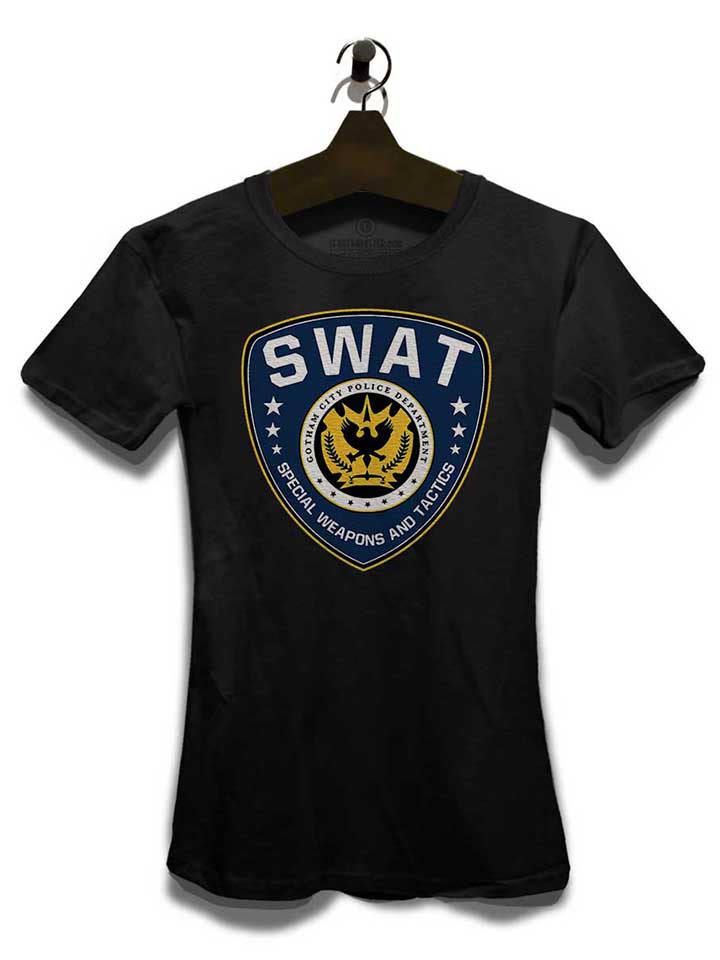 gotham-city-police-swat-damen-t-shirt schwarz 3