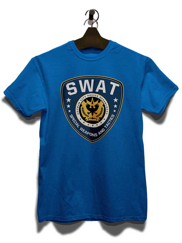 gotham-city-police-swat-t-shirt royal 3