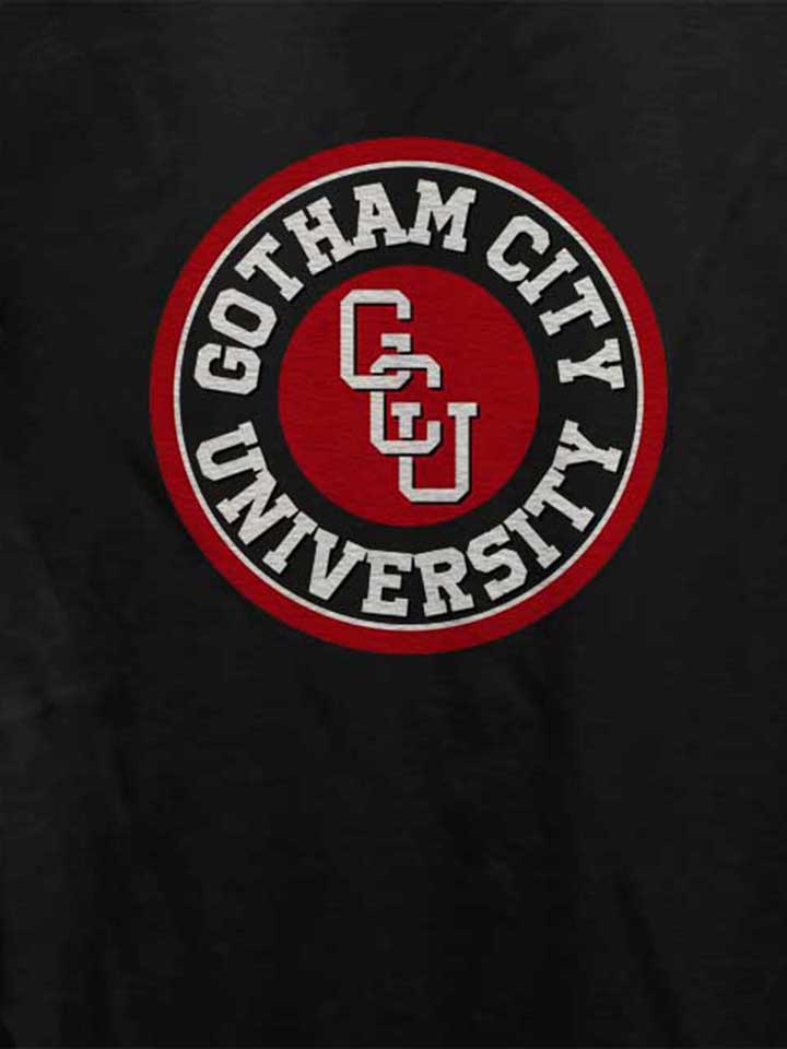 gotham-city-university-damen-t-shirt schwarz 4