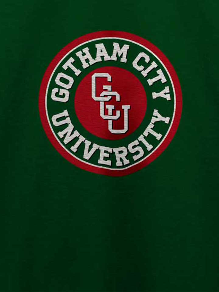 gotham-city-university-t-shirt dunkelgruen 4