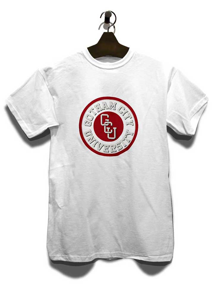 gotham-city-university-t-shirt weiss 3