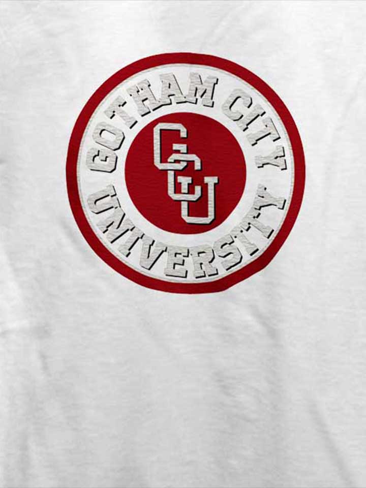 gotham-city-university-t-shirt weiss 4