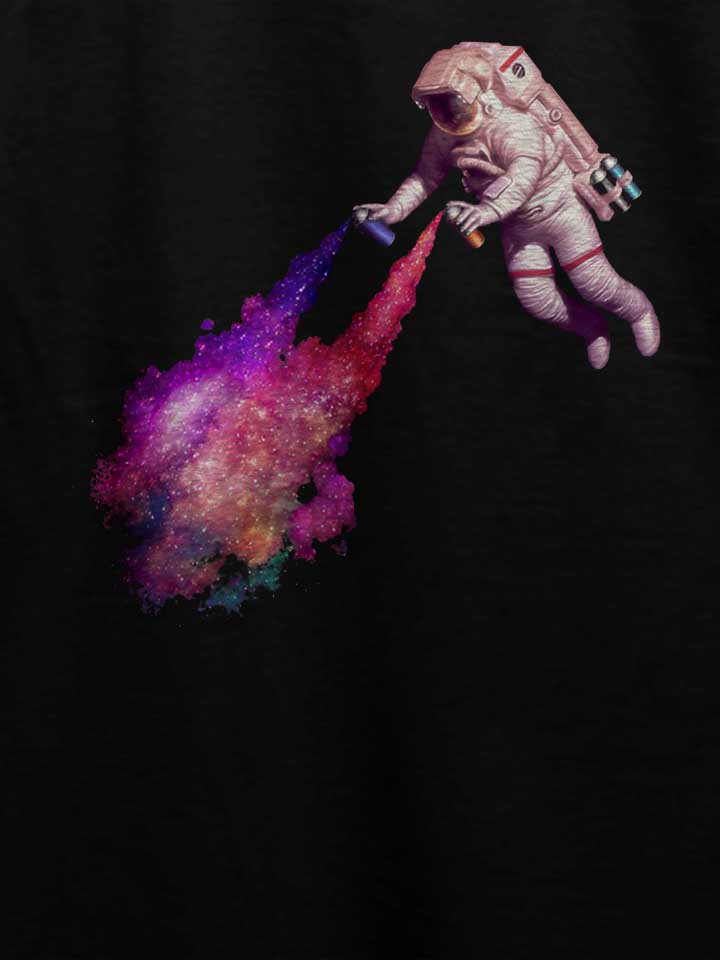 graffiti-astronaut-t-shirt schwarz 4