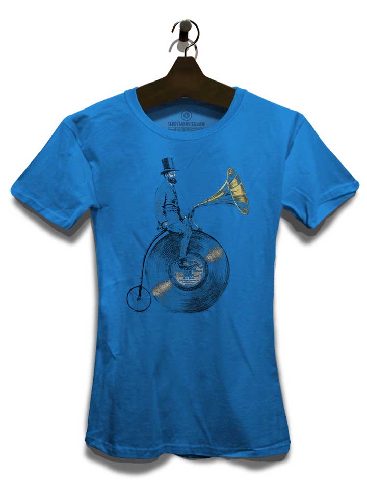 gramophon-rider-damen-t-shirt royal 3