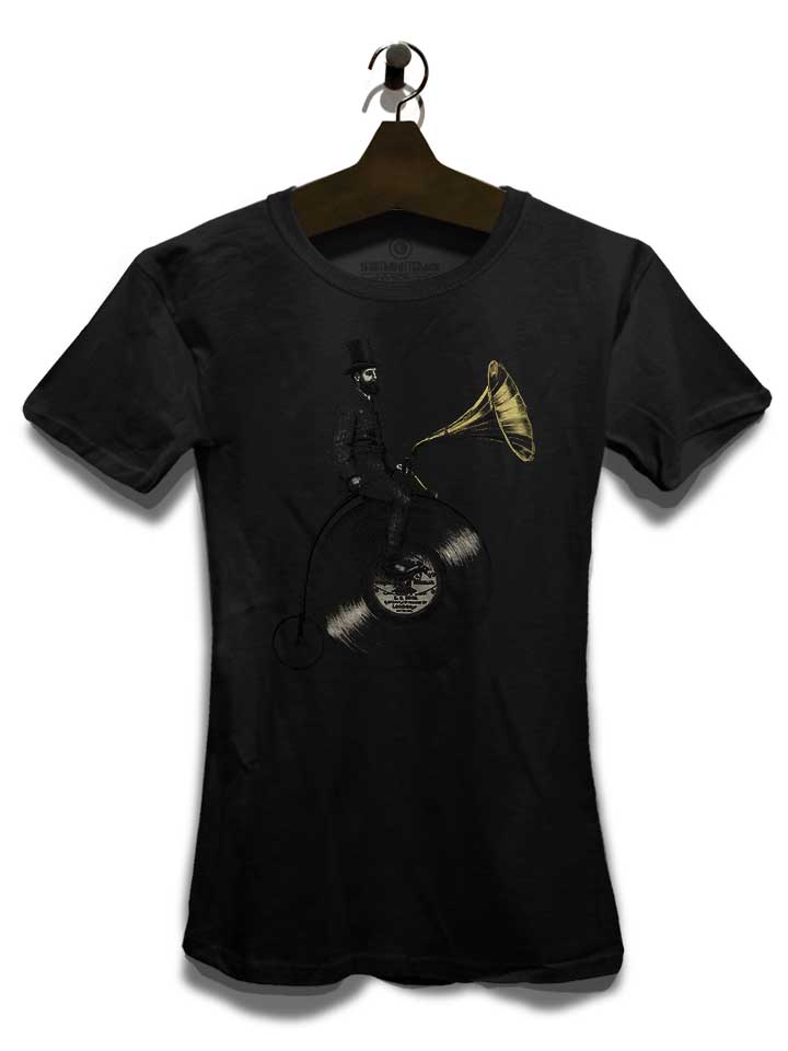 gramophon-rider-damen-t-shirt schwarz 3