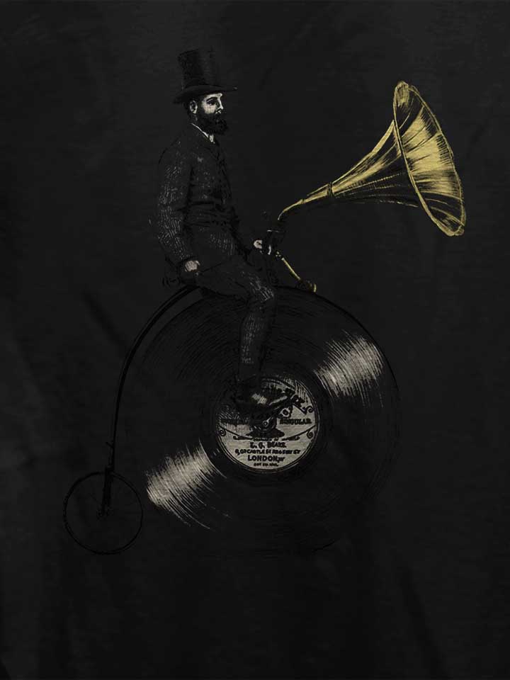 gramophon-rider-damen-t-shirt schwarz 4