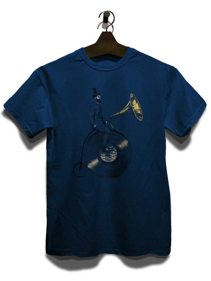 gramophon-rider-t-shirt dunkelblau 3