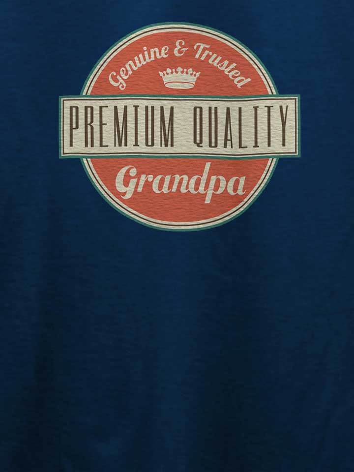 grandpa-t-shirt dunkelblau 4
