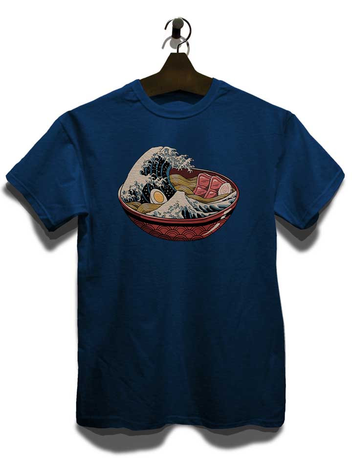 great-ramen-wave-t-shirt dunkelblau 3
