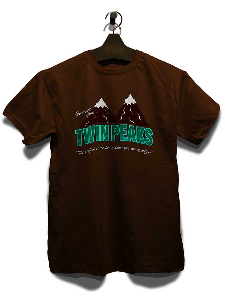 greeting-twin-peaks-t-shirt braun 3