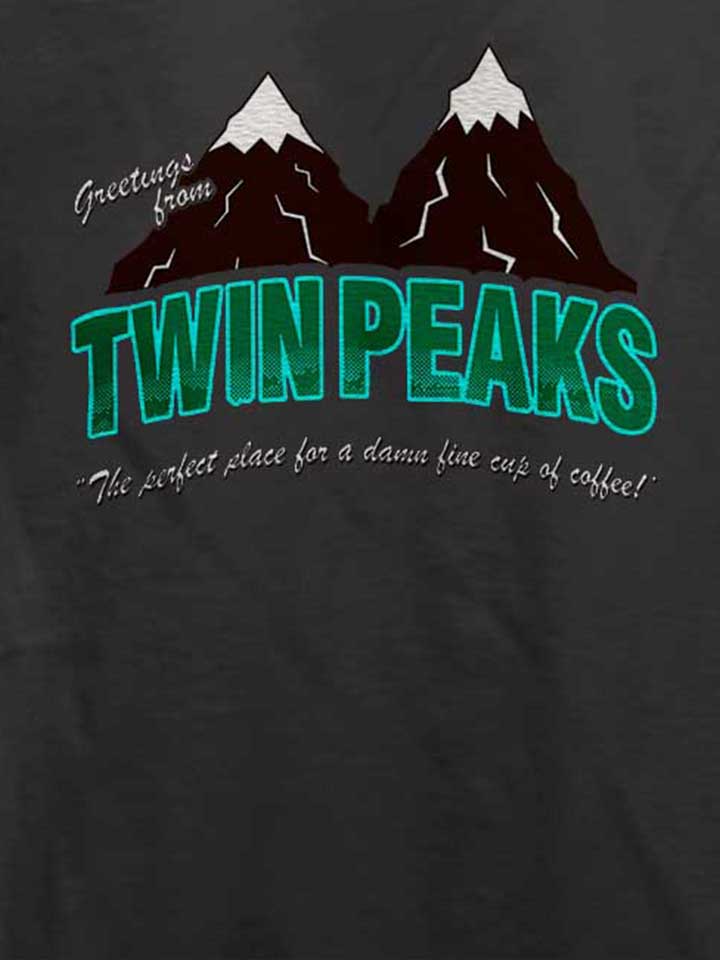 greeting-twin-peaks-t-shirt dunkelgrau 4
