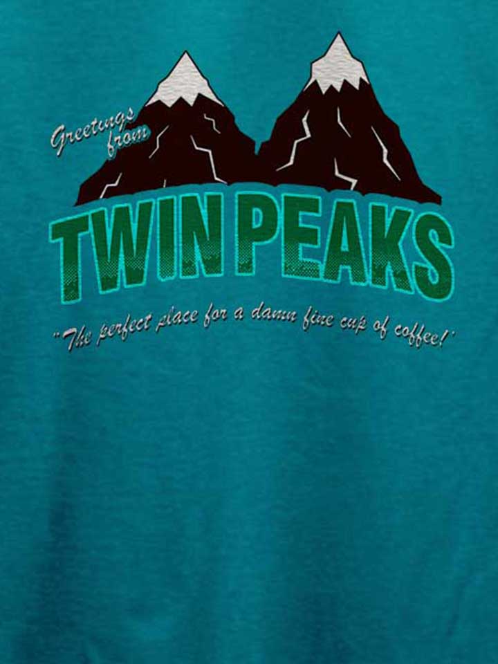 greeting-twin-peaks-t-shirt tuerkis 4