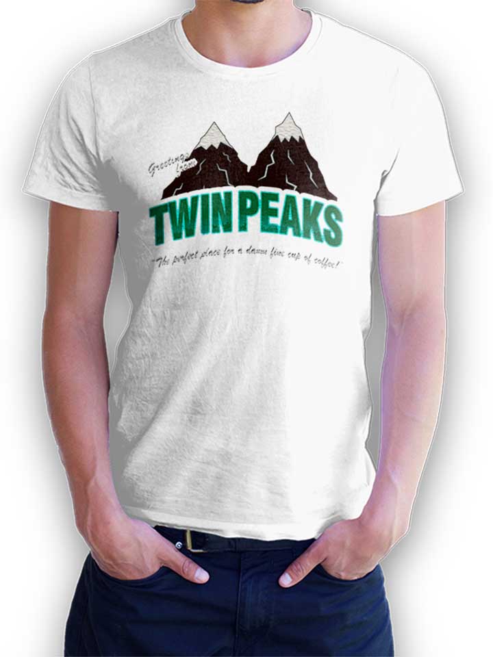 greeting-twin-peaks-t-shirt weiss 1