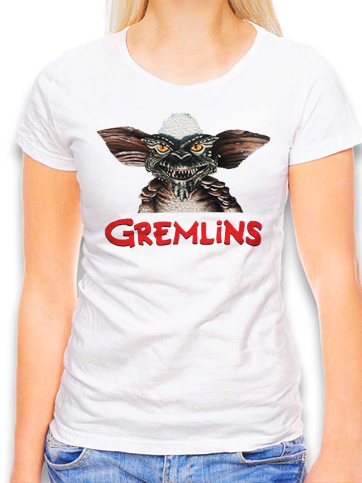Gremlins Womens T-Shirt white L