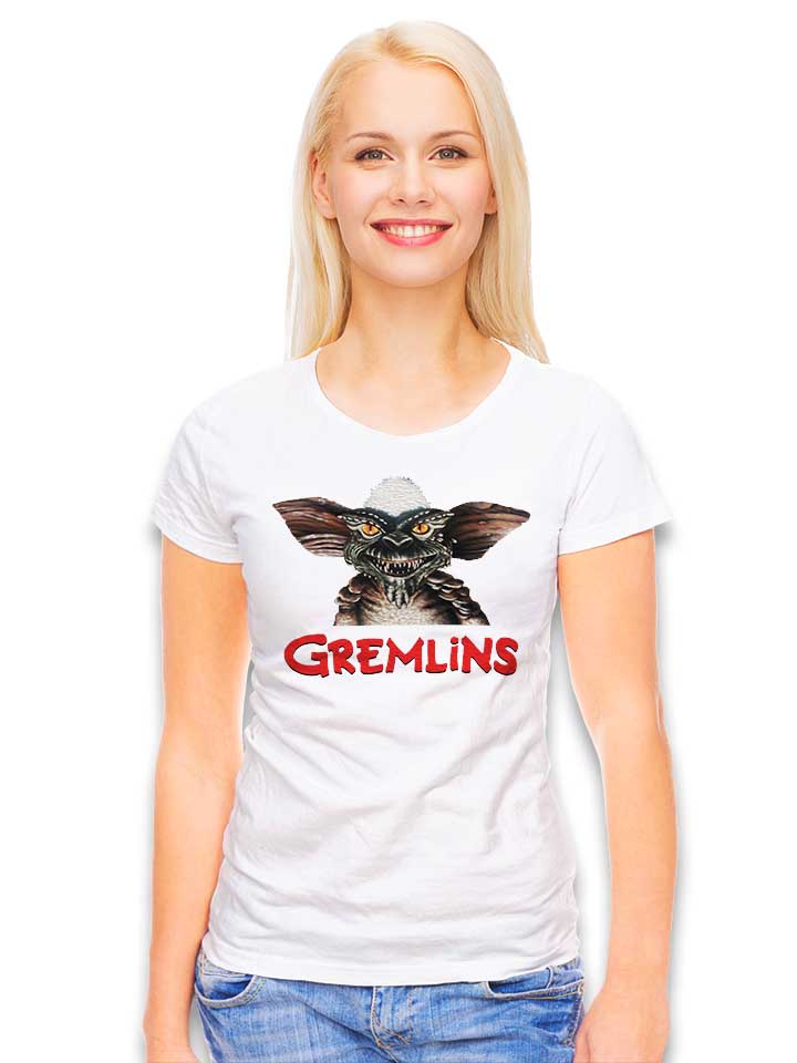 gremlins-damen-t-shirt weiss 2