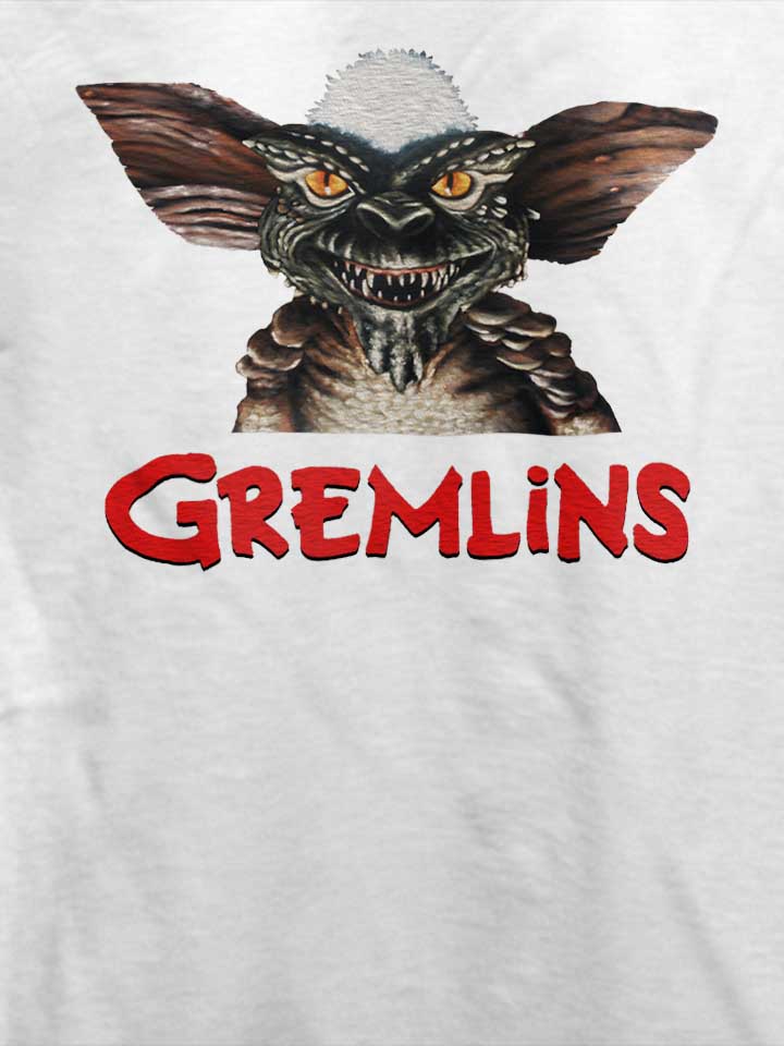 gremlins-t-shirt weiss 4