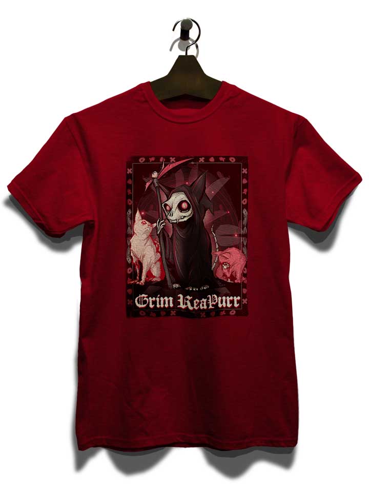 grim-reapurr-t-shirt bordeaux 3