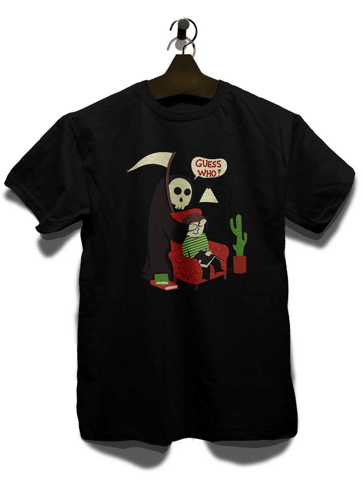 guess-who-skeleton-t-shirt schwarz 3