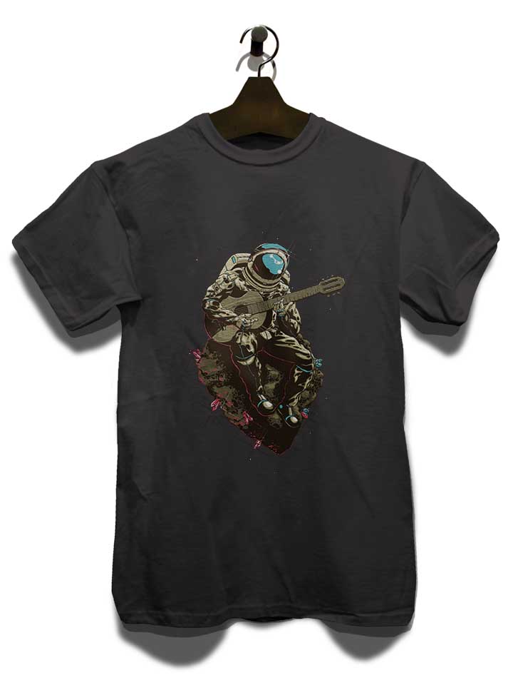 guitar-astronaut-t-shirt dunkelgrau 3