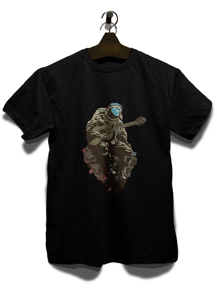 guitar-astronaut-t-shirt schwarz 3