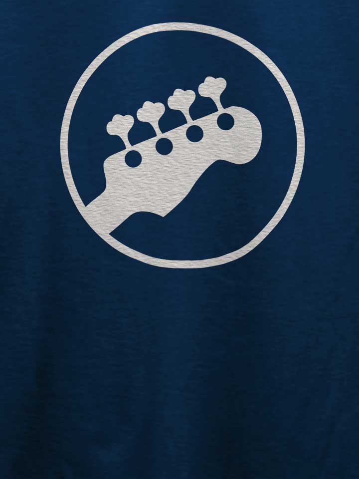 guitar-logo-t-shirt dunkelblau 4