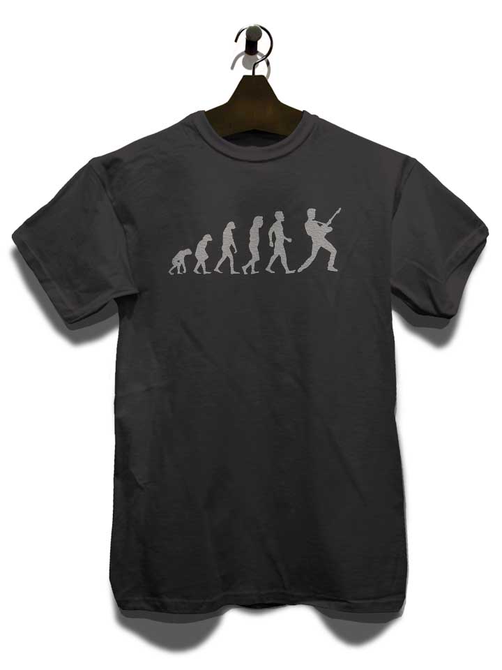 guitar-player-evolution-t-shirt dunkelgrau 3