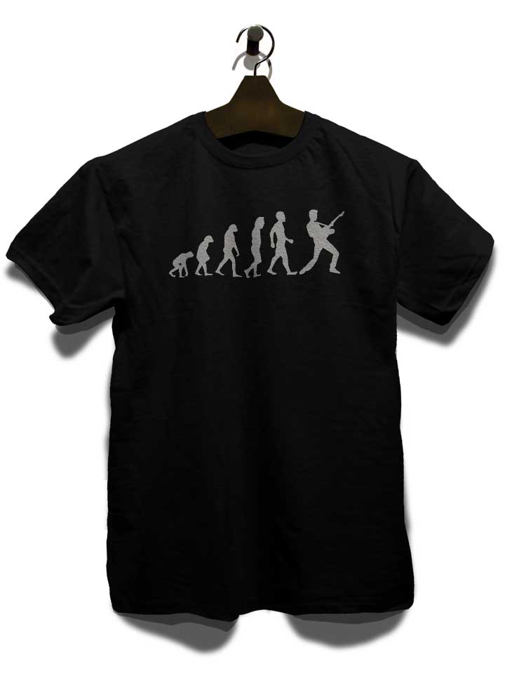 guitar-player-evolution-t-shirt schwarz 3