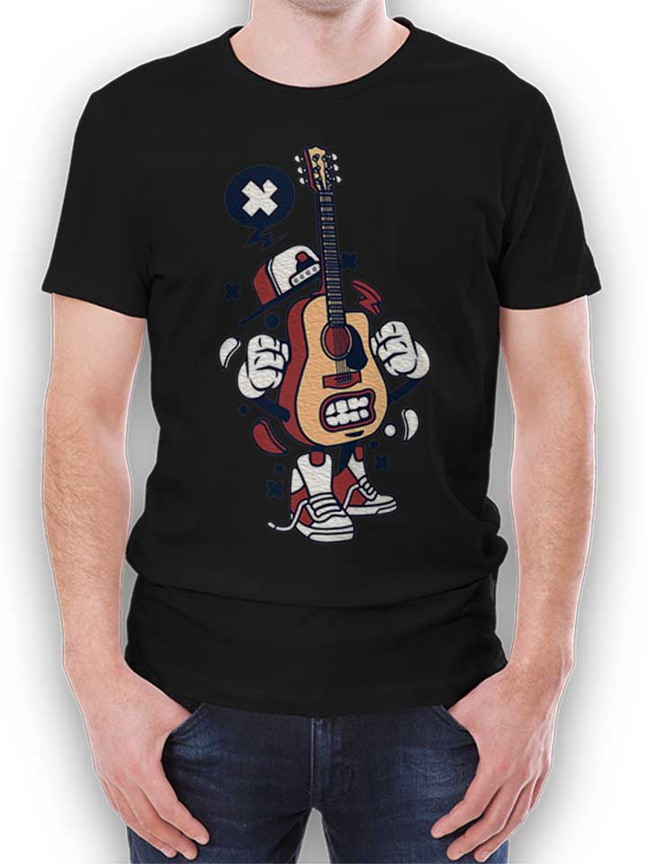 guitar-player-t-shirt schwarz 1