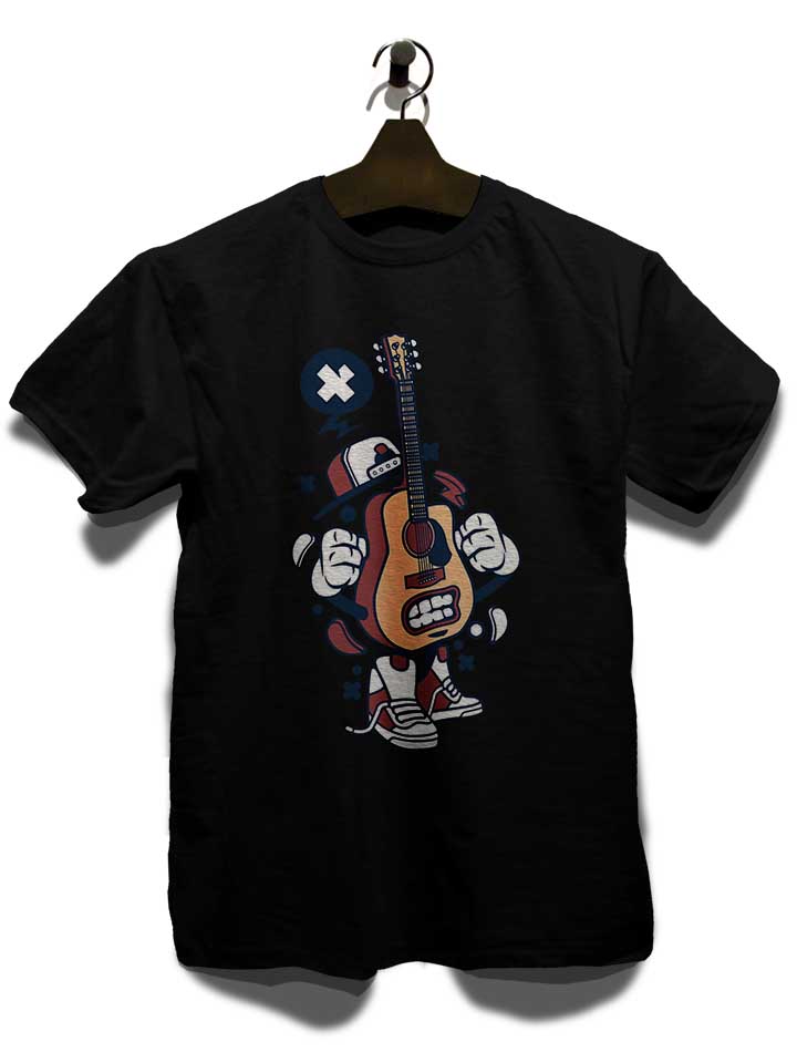guitar-player-t-shirt schwarz 3