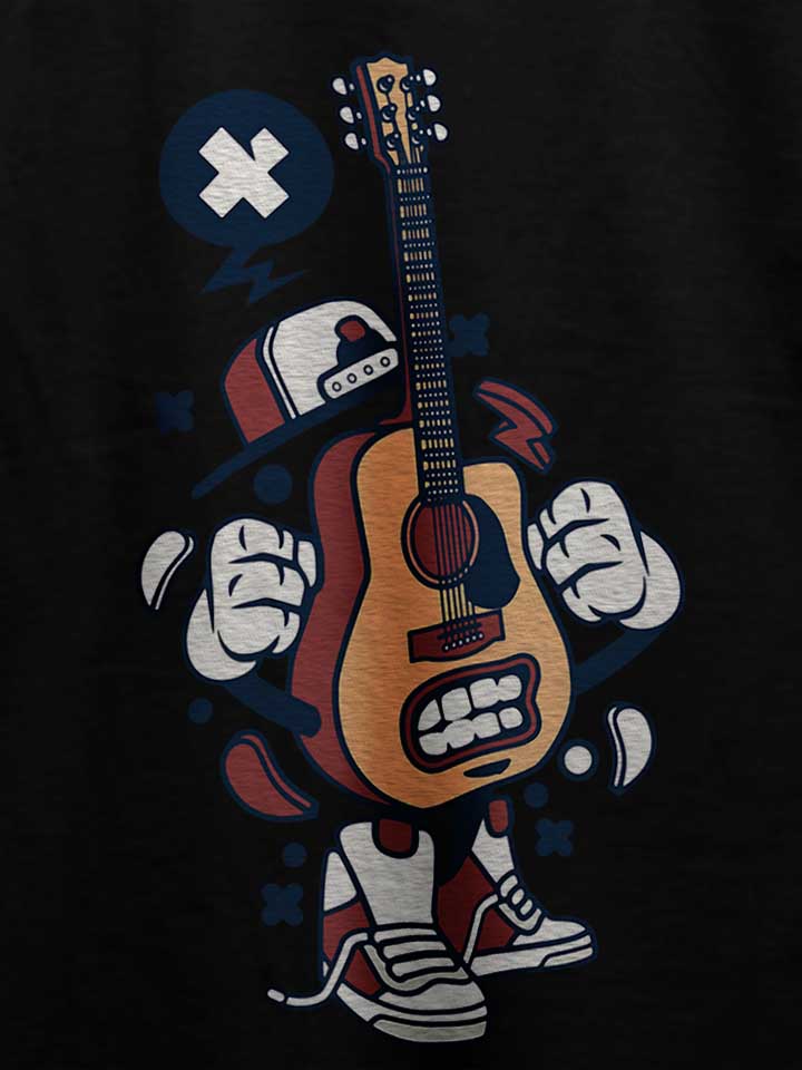 guitar-player-t-shirt schwarz 4
