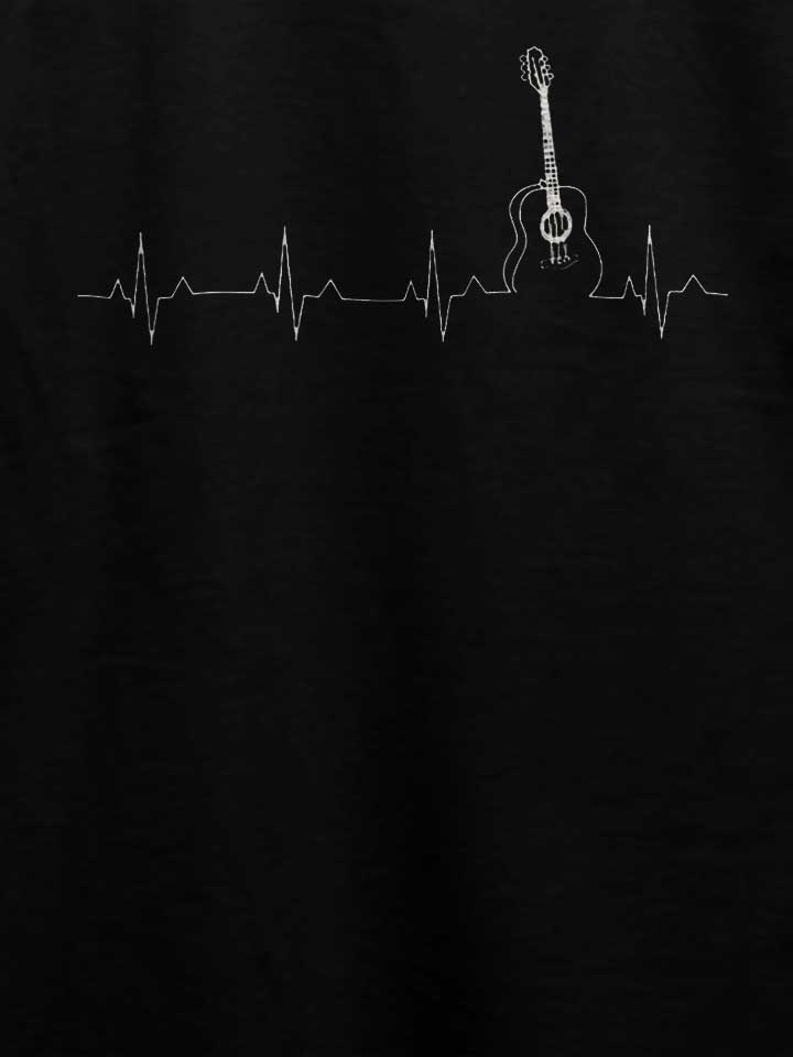 guitar-pulse-t-shirt schwarz 4