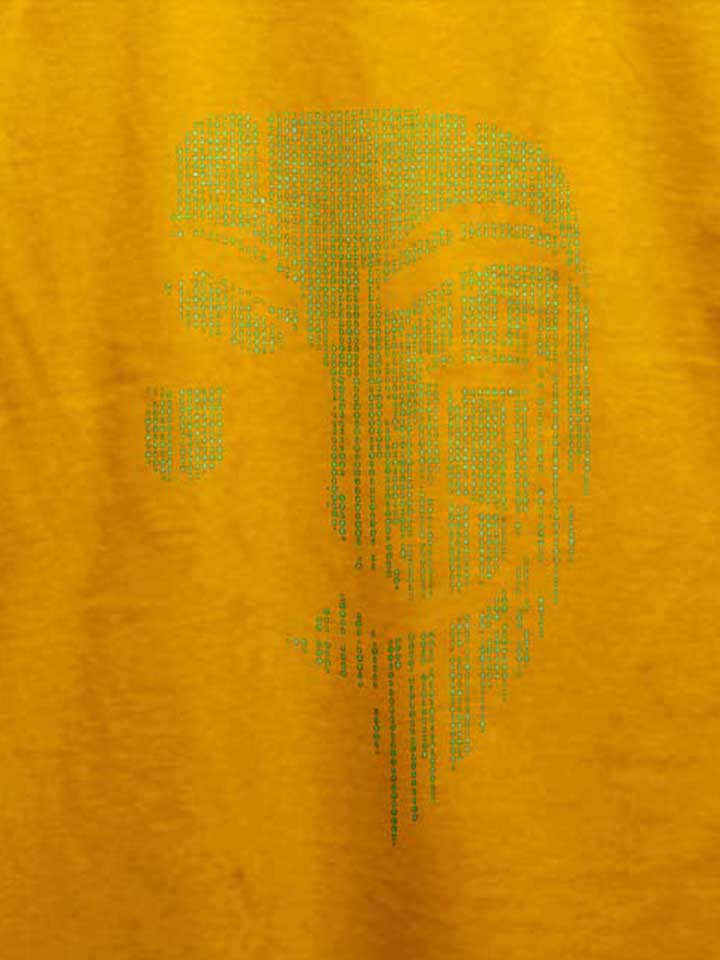 guy-fawkes-binary-t-shirt gelb 4