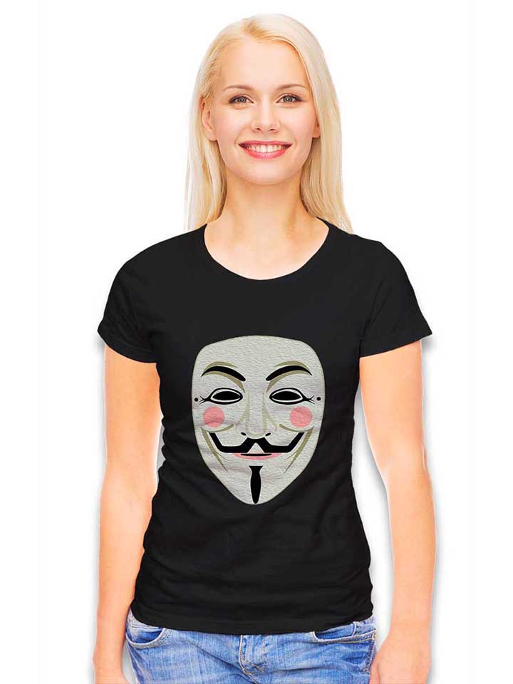 guy-fawkes-mask-damen-t-shirt schwarz 2